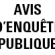 Avis d'enquête publique SCOTERS